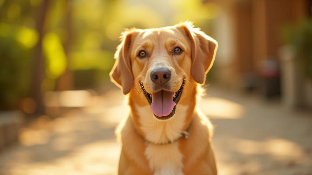 Variedade de alimentos naturais para cães incluindo frango, abóbora, cenoura e arroz em mesa de madeira